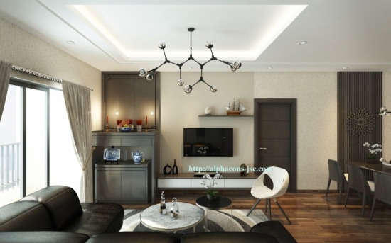 Nội thất căn hộ 901 _ Gold Mart City